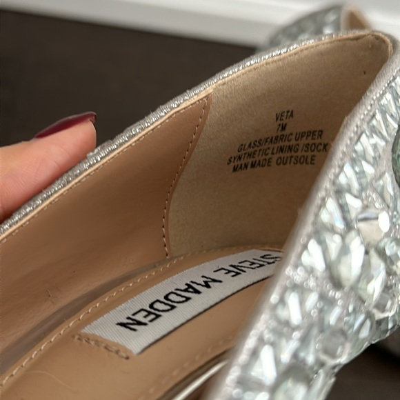 Steve Madden Rhinestone pointed pump 7 - Picture 6 of 6